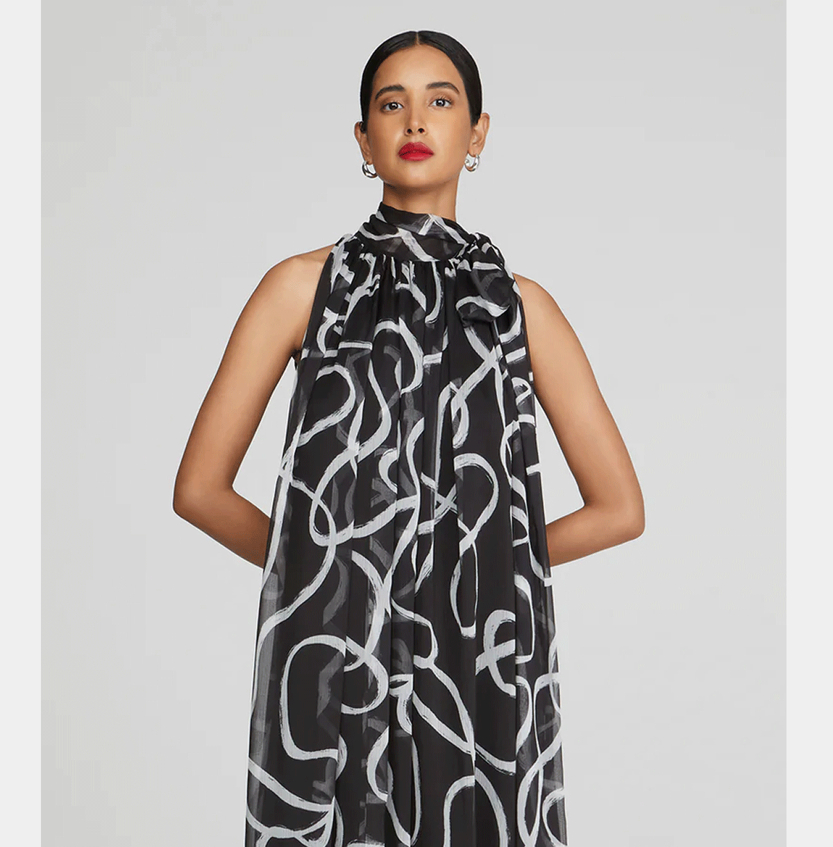 Lyle Chiffon Gown