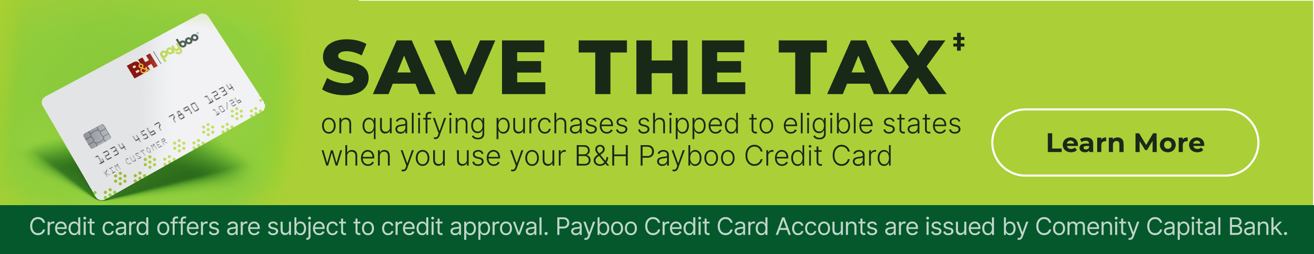 Exclusive benefits when you use the Payboo Credit Card | Save the Tax | You pay the tax, we pay you back instantly on eligible order shipped to eligible states