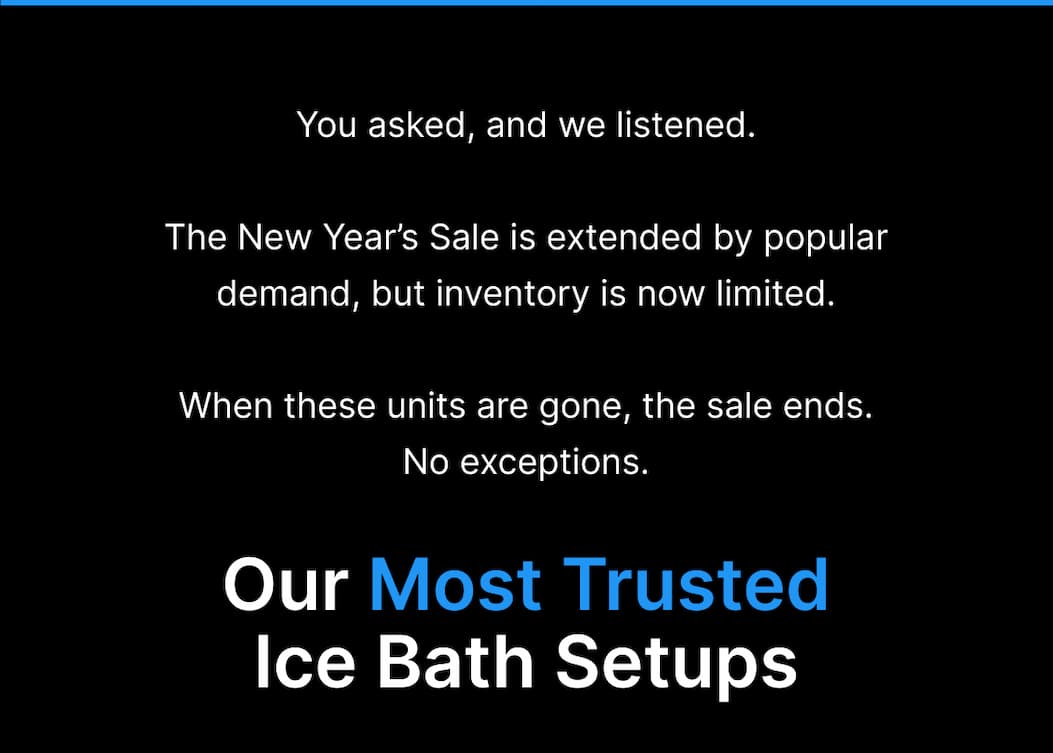 Our Most Trusted Ice Bath Setups