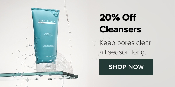 20% Off Cleansers
