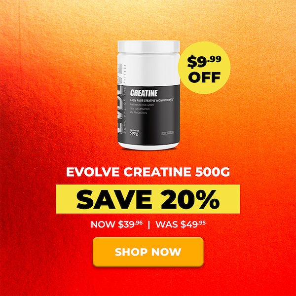 20% OFF EVOLVE CREATINE 500G