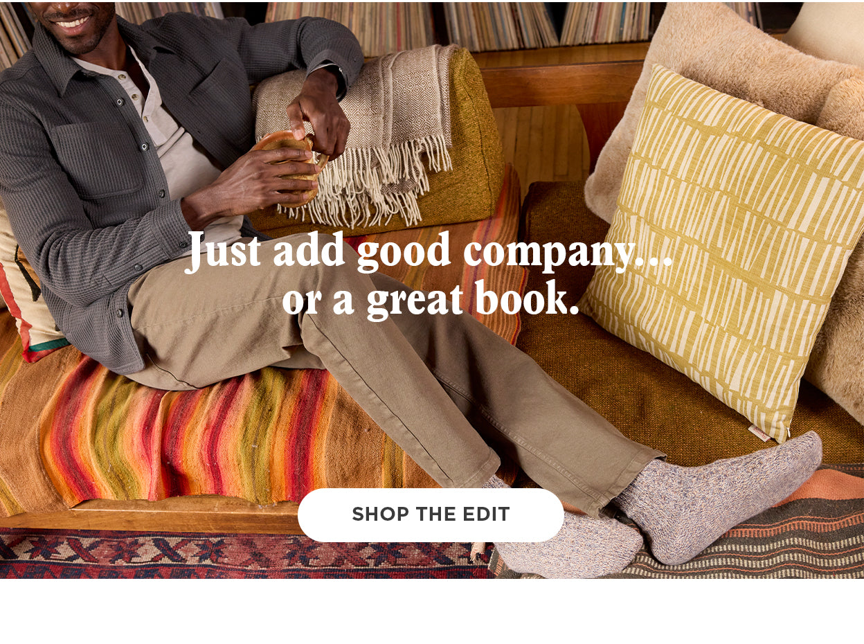 Just add good company... or a great book