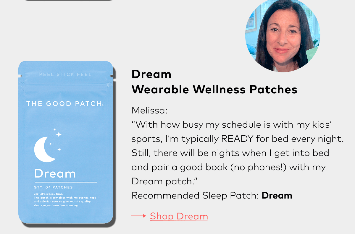 A sleep patch crafted with melatonin and hops