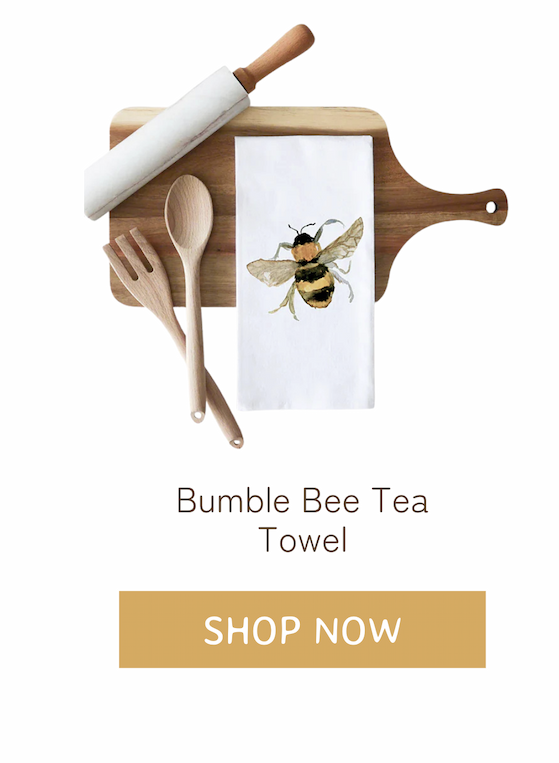 Bumble Bee Tea Towel