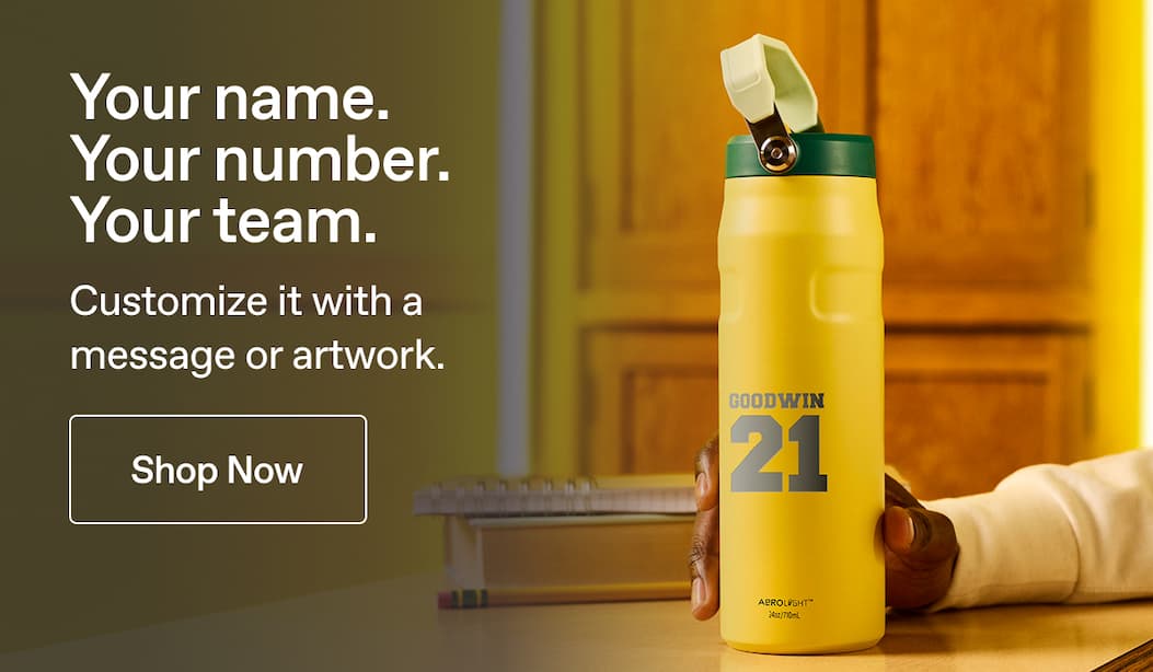 Your name. Your number. Your team. Customize it with a message or artwork. Shop Now.