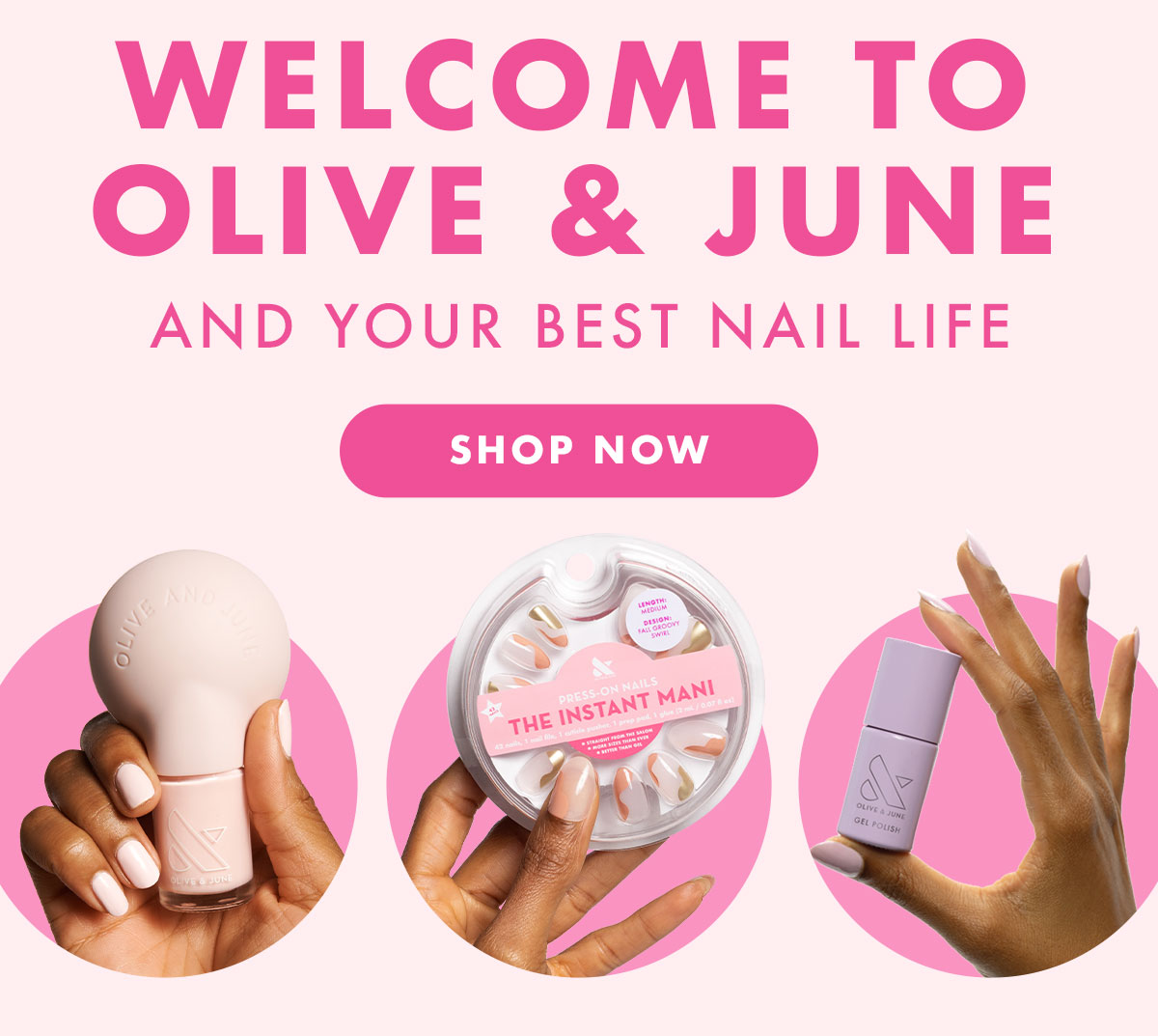 WELCOME TO OLIVE & JUNE