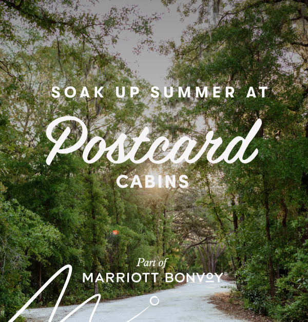 Soak Up Summer at Postcard Cabins