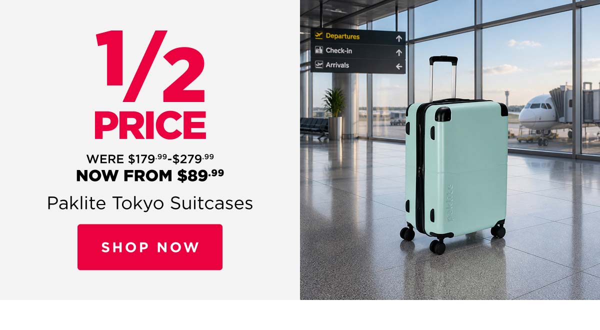 Paklite Tokyo Suitcases