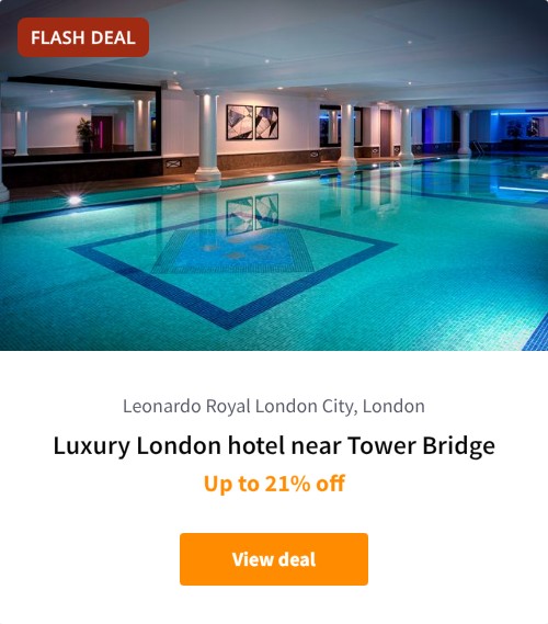 Luxury London hotel near Tower Bridge