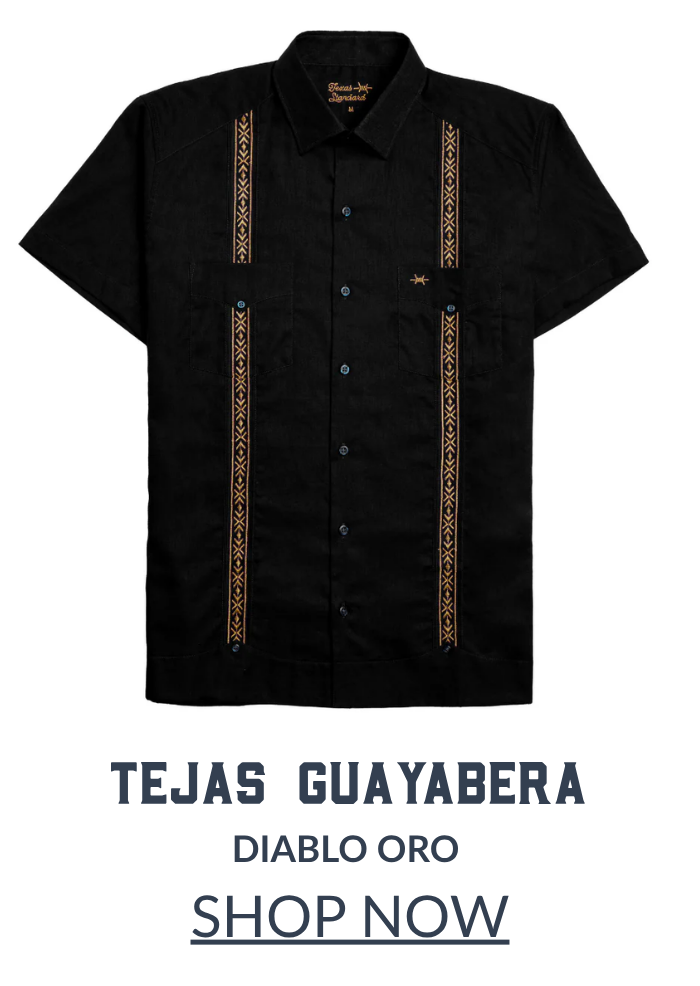 Tejas Guayabera - Diablo Oro