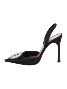 Camelia Satin Slingback Pumps