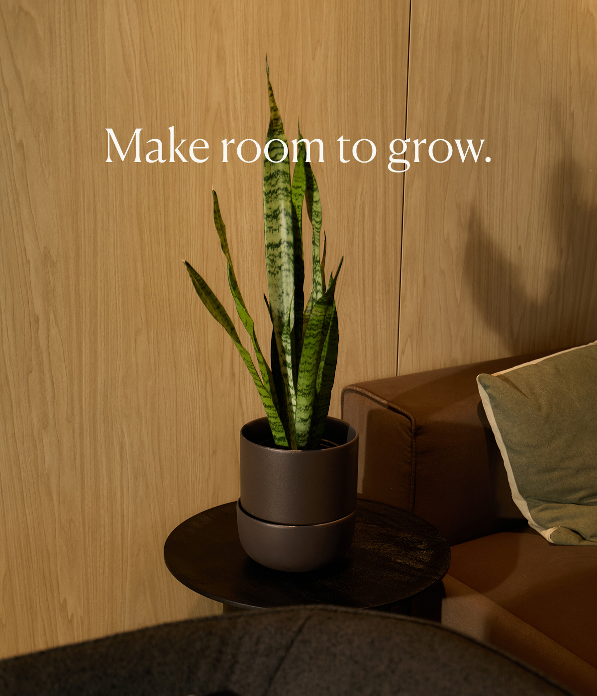Make room to grow.