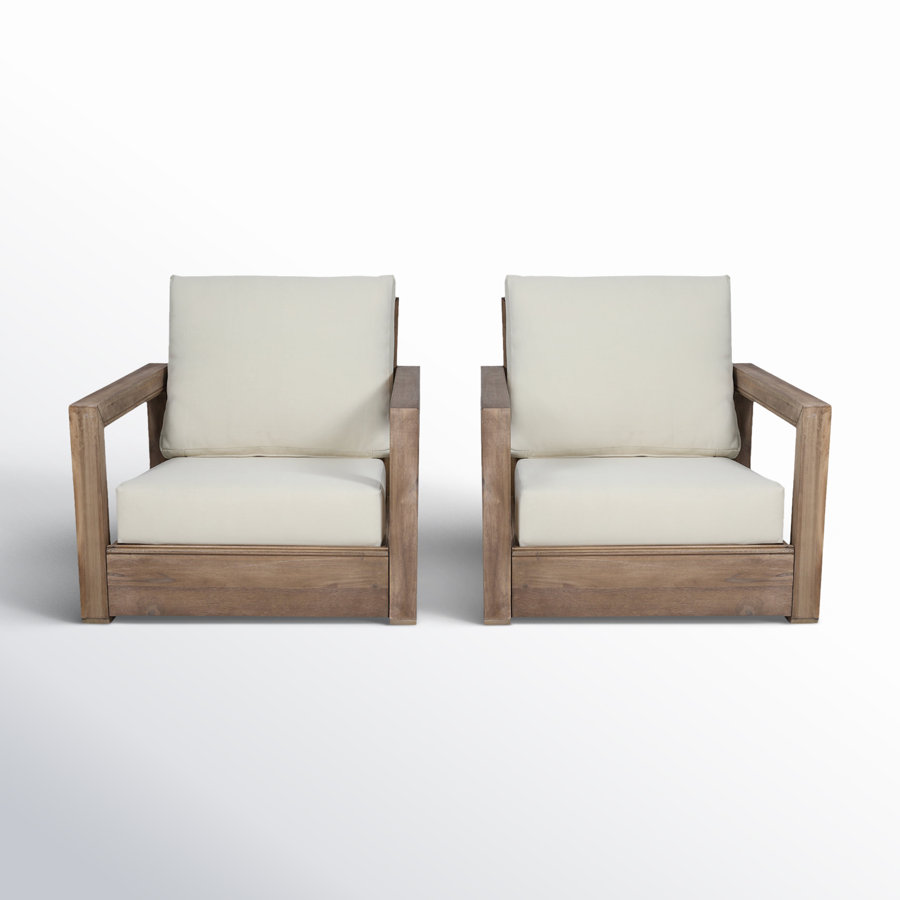 Donnie Patio Chair with Cushions