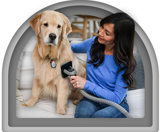 FurMe Ultra Pet Grooming Vacuum Kit with Carrying Case