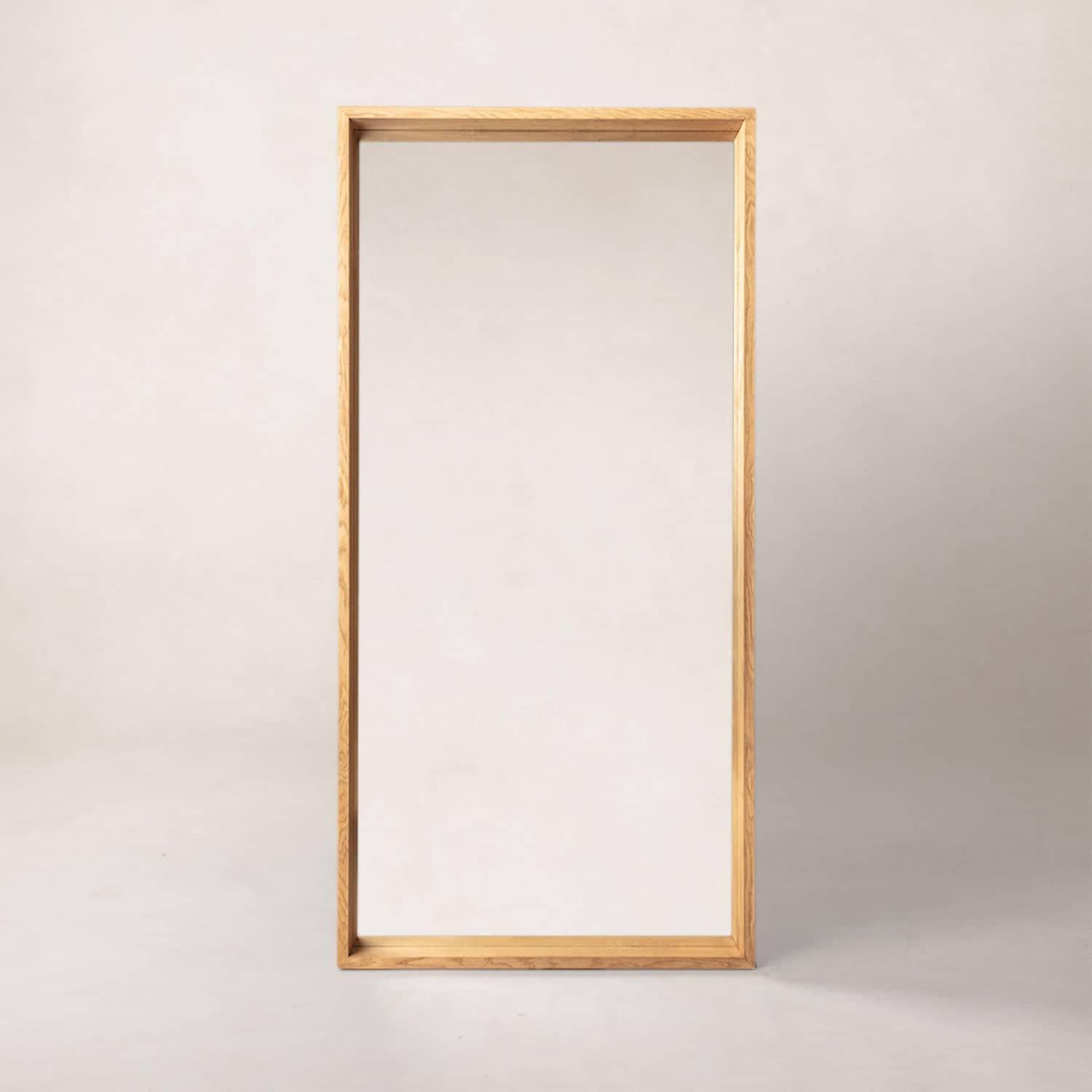 Image of Ojai Floor Mirror - Warm Oak