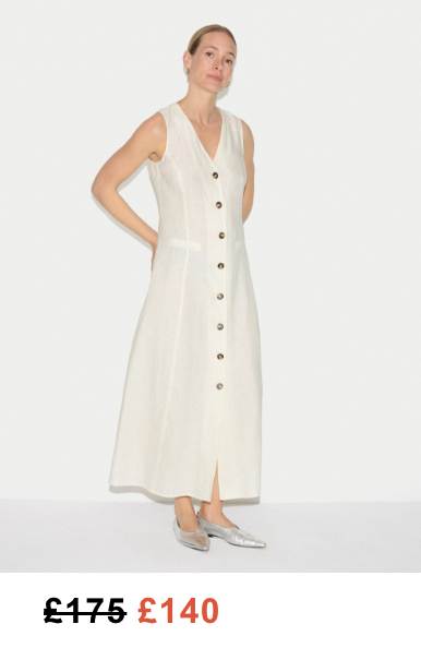 Linen Waistcoat Dress
