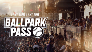 Attend any game all month with the Ballpark Pass for $39.99.
