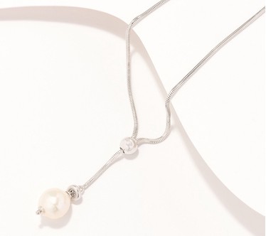 Honora Sliding Snake Chain 24" Necklace, Sterling Silver