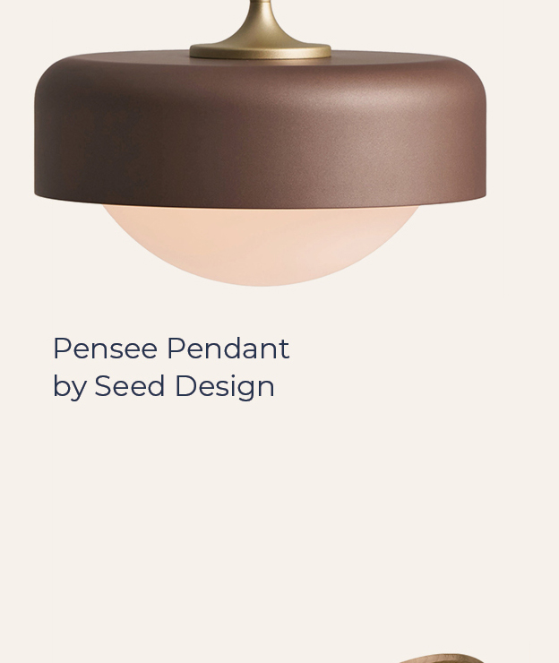 Pensee Pendant by Seed Design