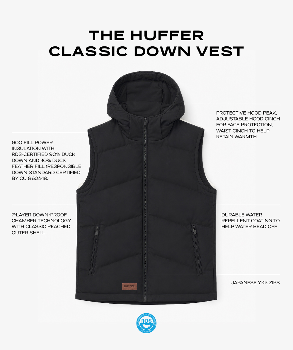 THE CLASSIC DOWN VEST