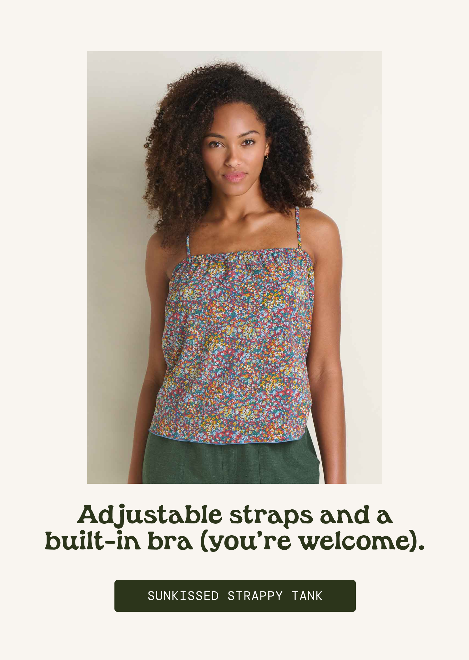 Sunkissed Strappy Tank