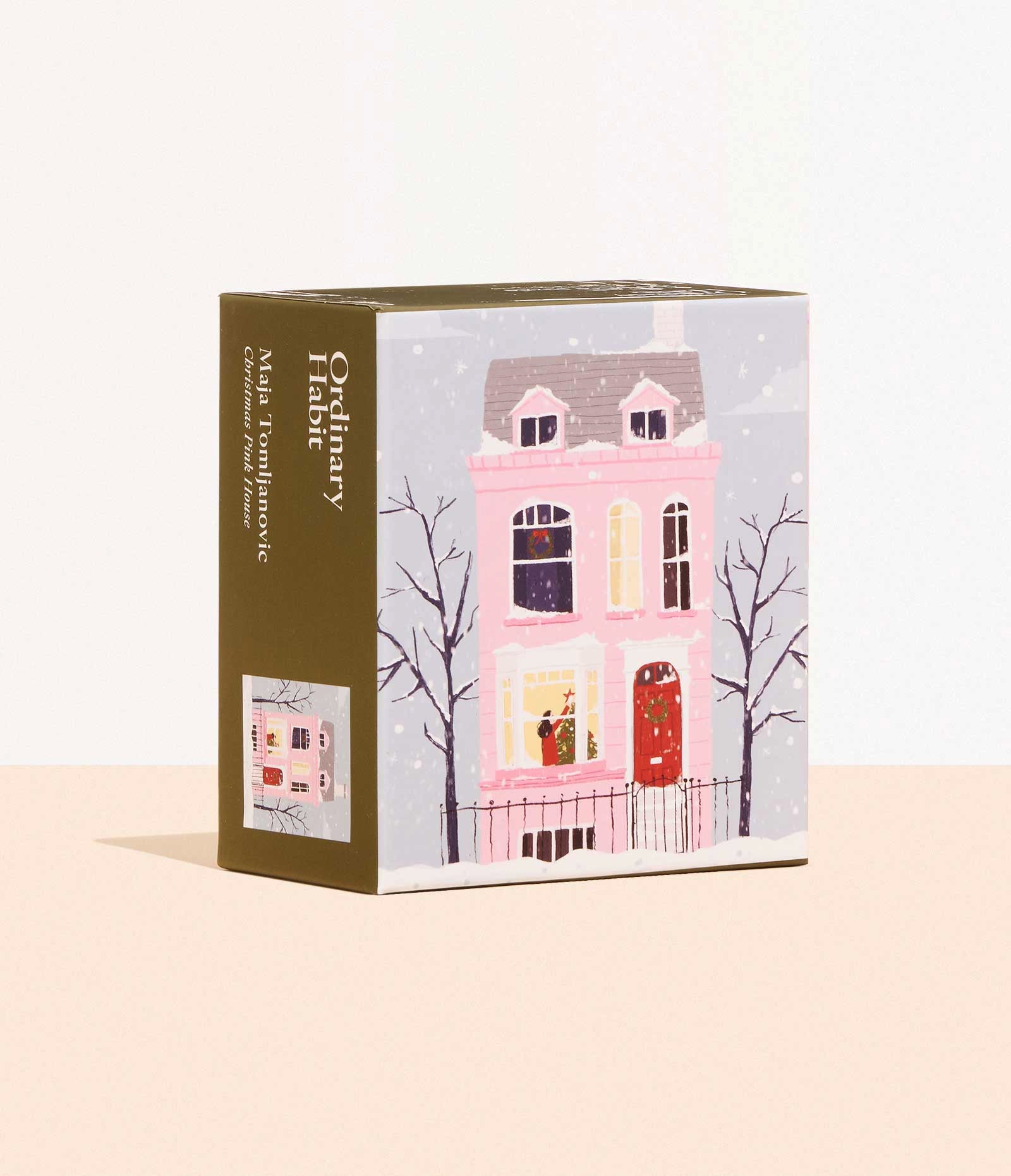 Image of Christmas Pink House Puzzle