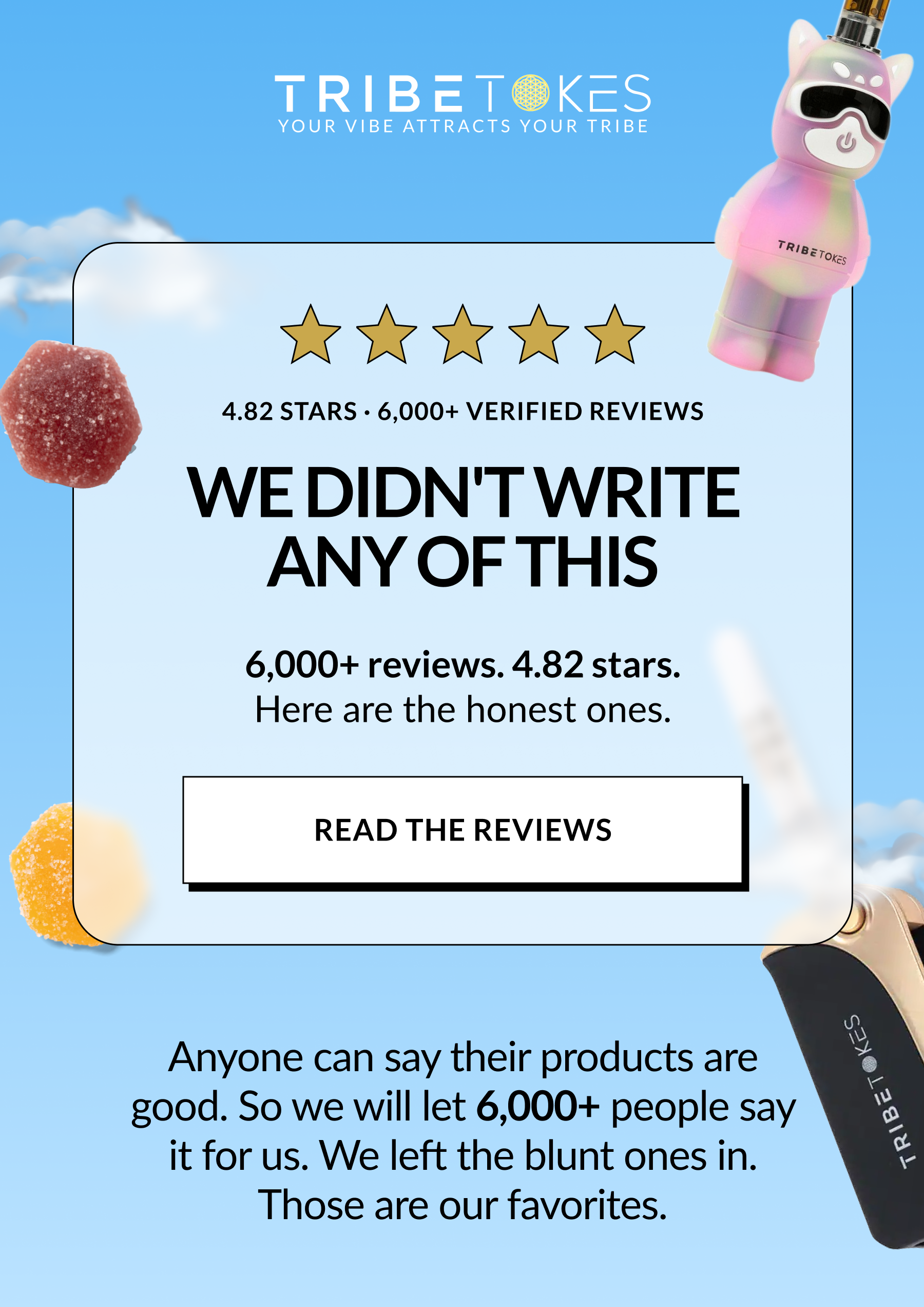 We didn't write any of this