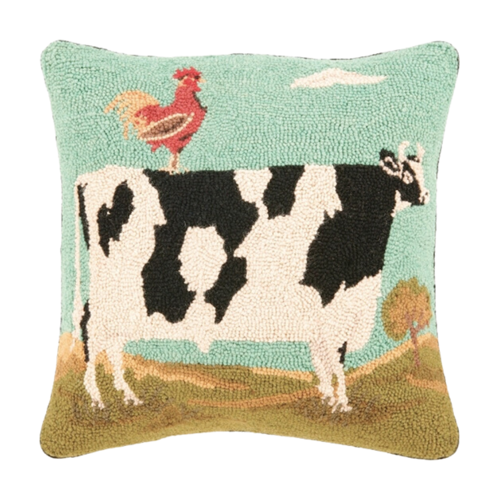 Image of Cock N' Bull Hook Pillow