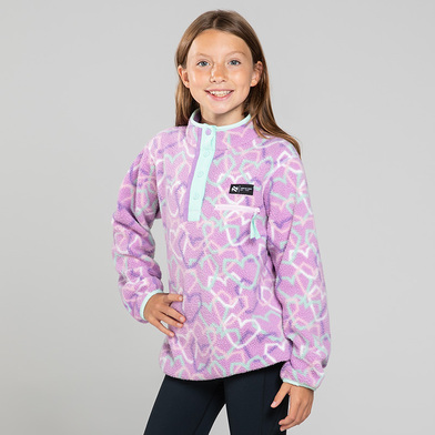 Stella Snap Fleece Purple