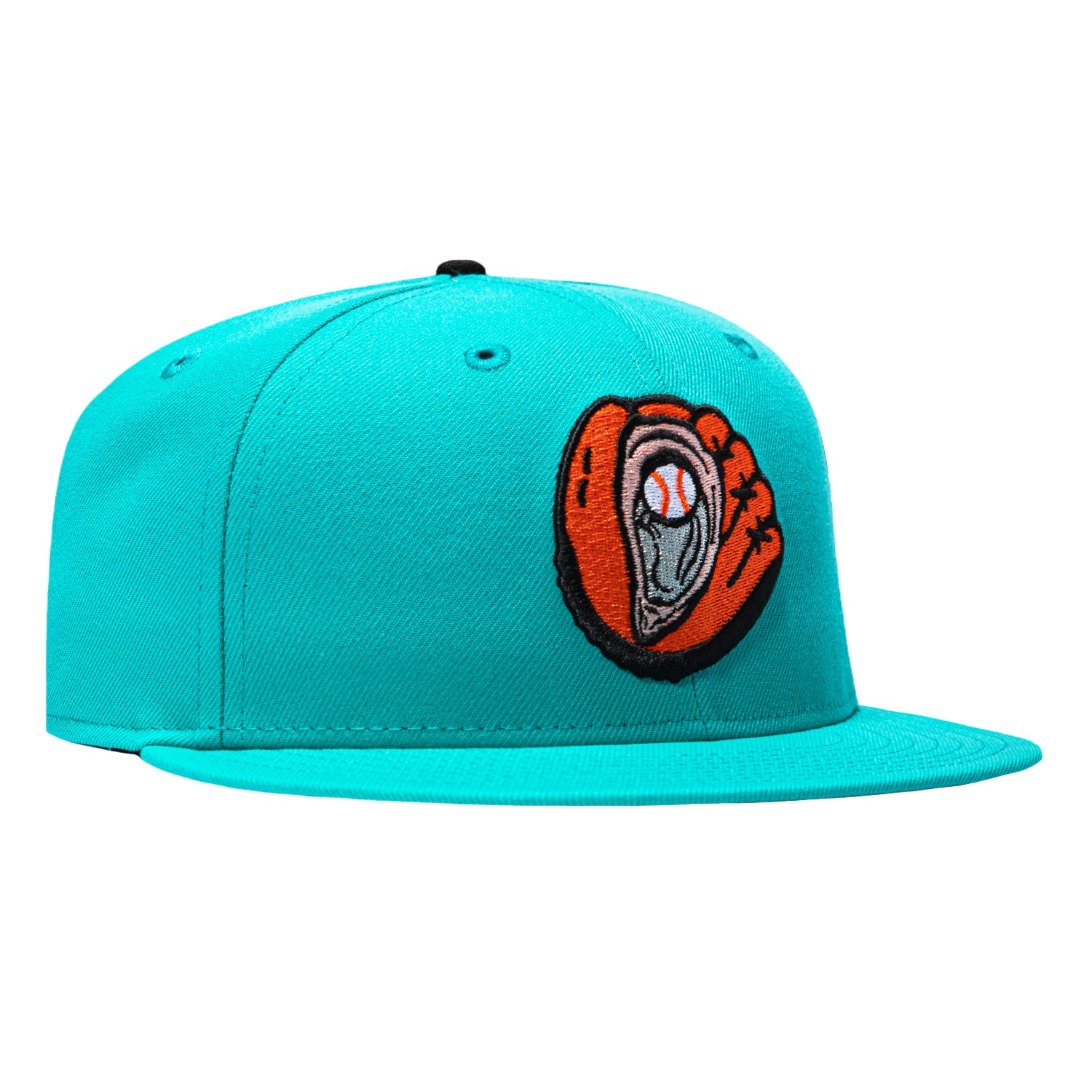 Image of New Era 59Fifty Chesapeake Baysox Oyster Catchers Hat - Teal