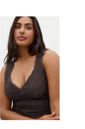 Shop the Haze Sleeveless Lace Top