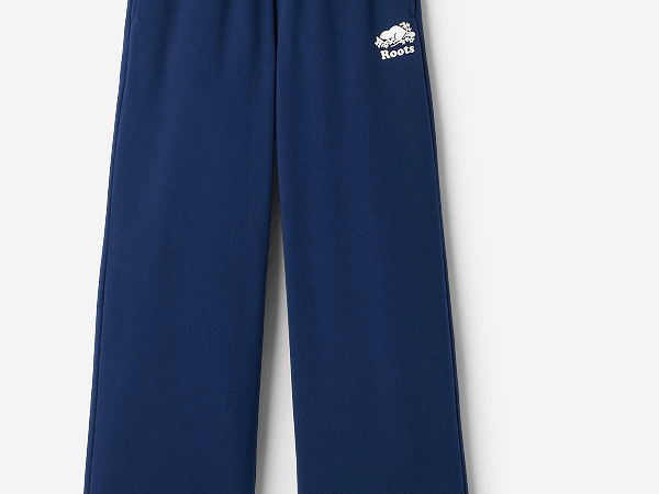 Organic Cooper Wide Leg Sweatpant