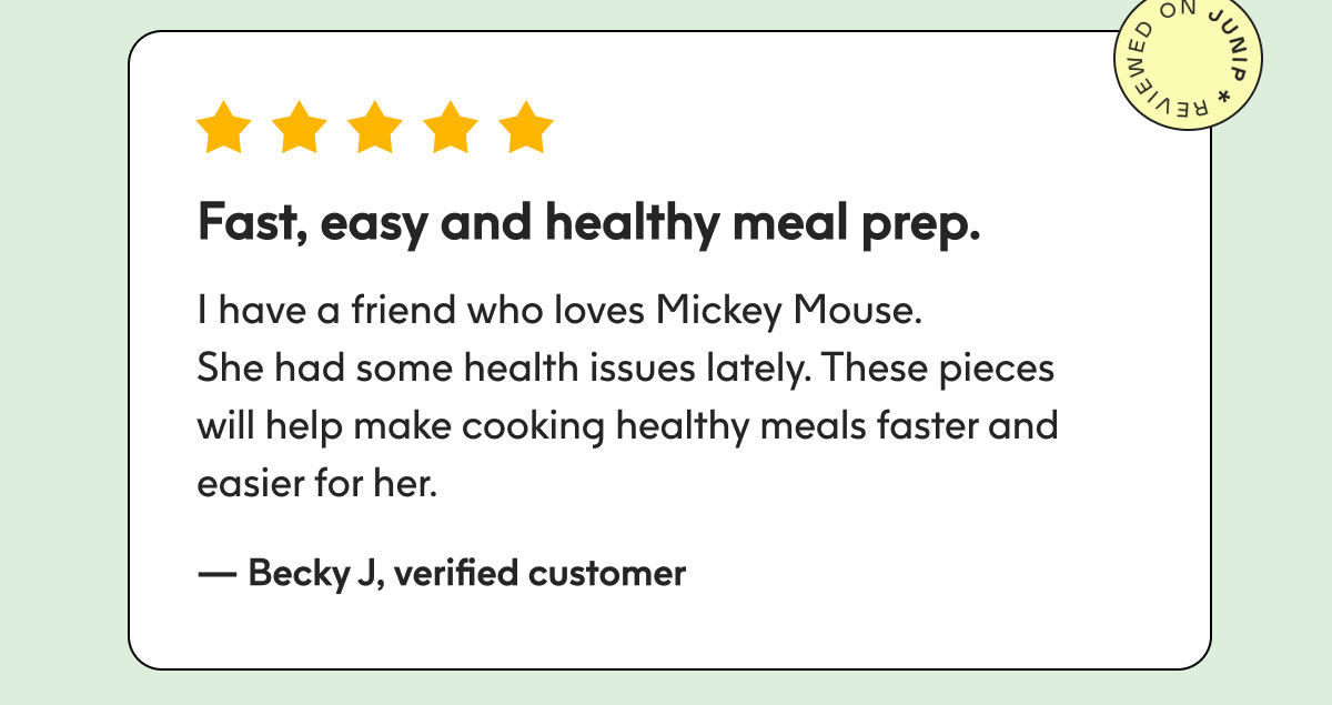 Fast, easy and healthy meal prep.