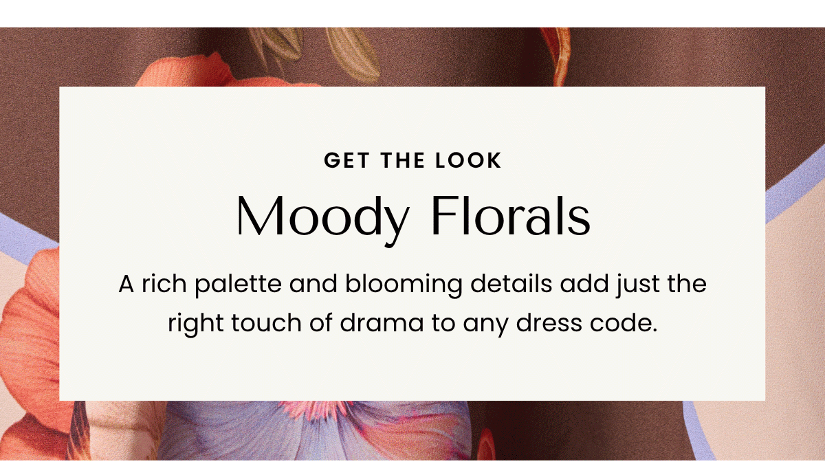 Moody Florals