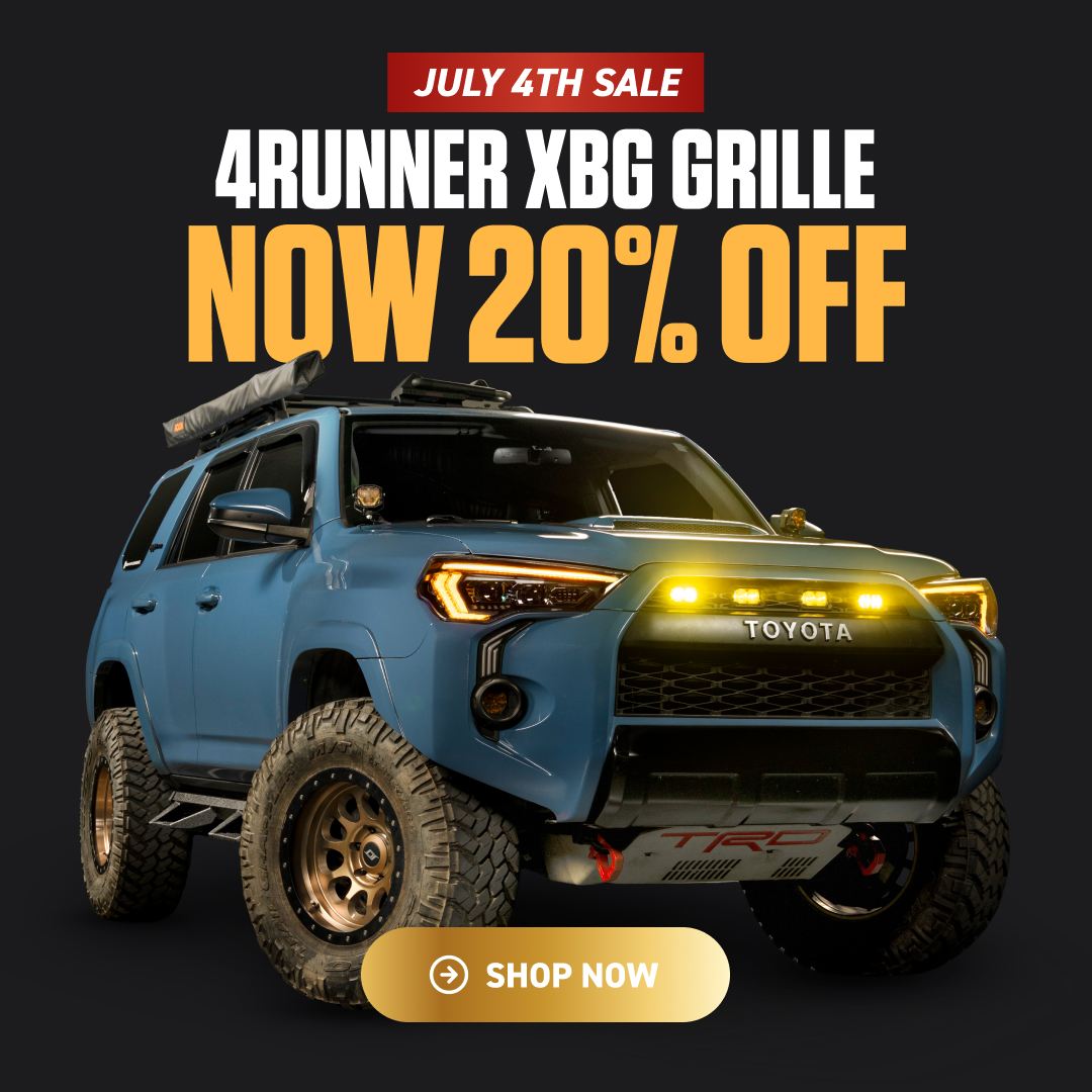 4RUNNER XBG GRILLE NOW 20% OFF
