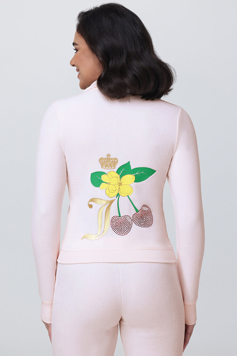 Image of Cherry Heritage Mockneck Jacket
