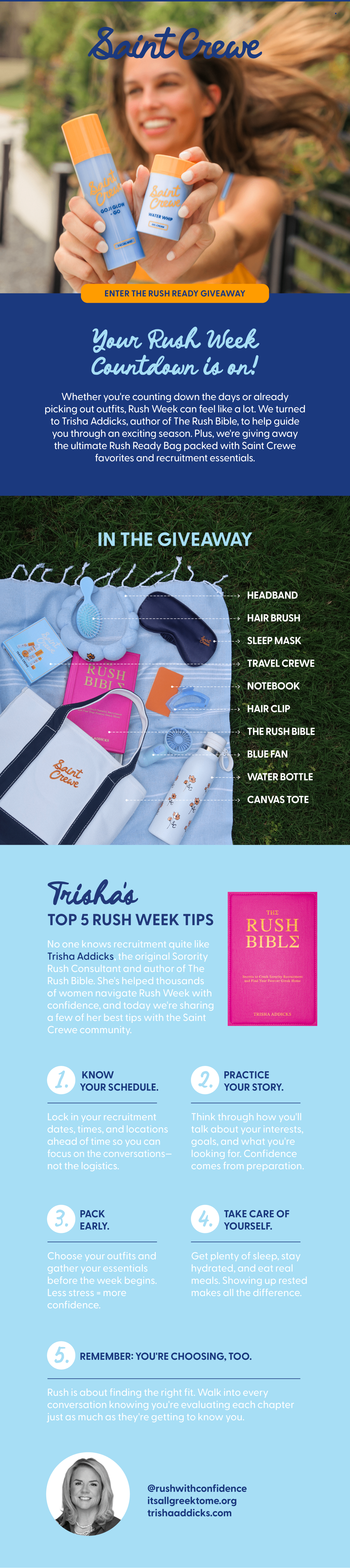 Enter the Rush Ready Giveaway!