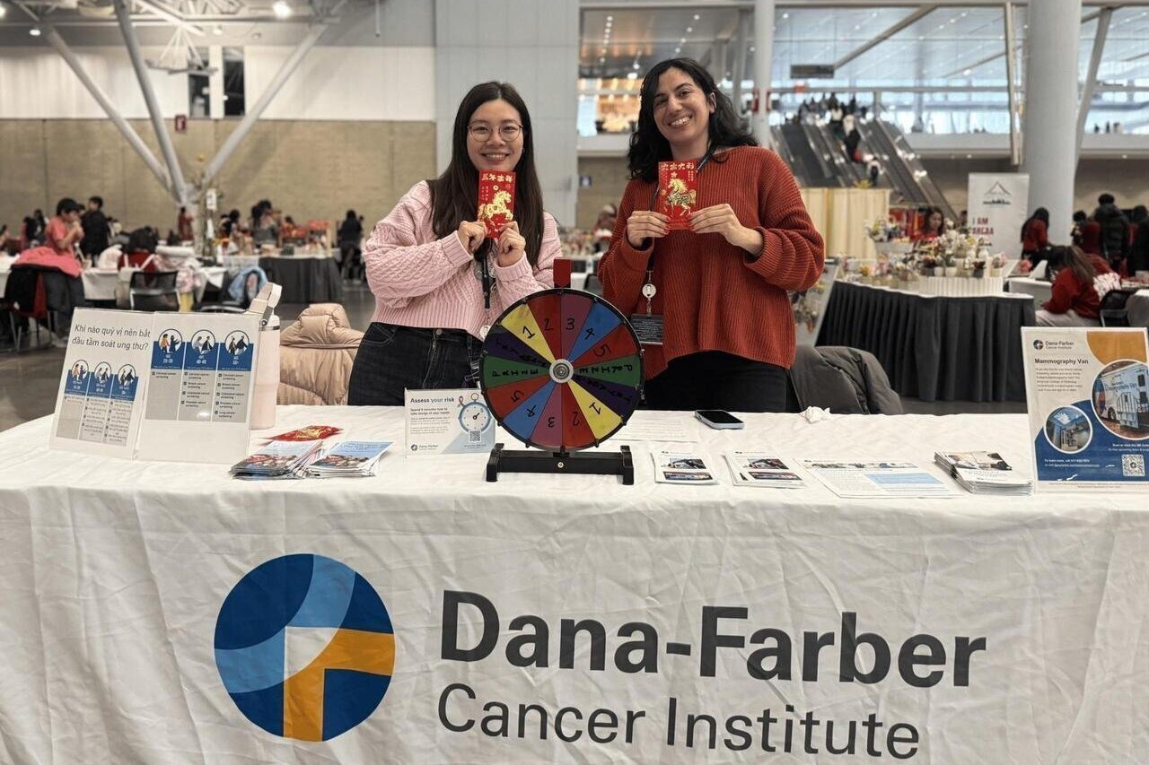 Community&nbsp;outreach&nbsp;specialists&nbsp;at the Lunar New Year event.