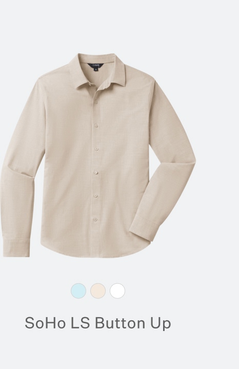 SoHo Long Sleeve Button Up