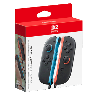 Joy-Con 2 (L)/(R) Light Blue/Light Red - Nintendo Switch 2