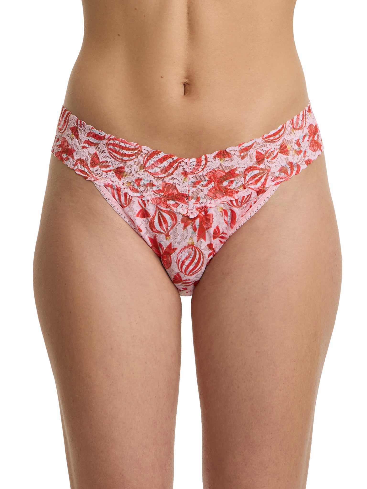 Image of Printed Signature Lace® Original Rise Thong Ornamints Sale