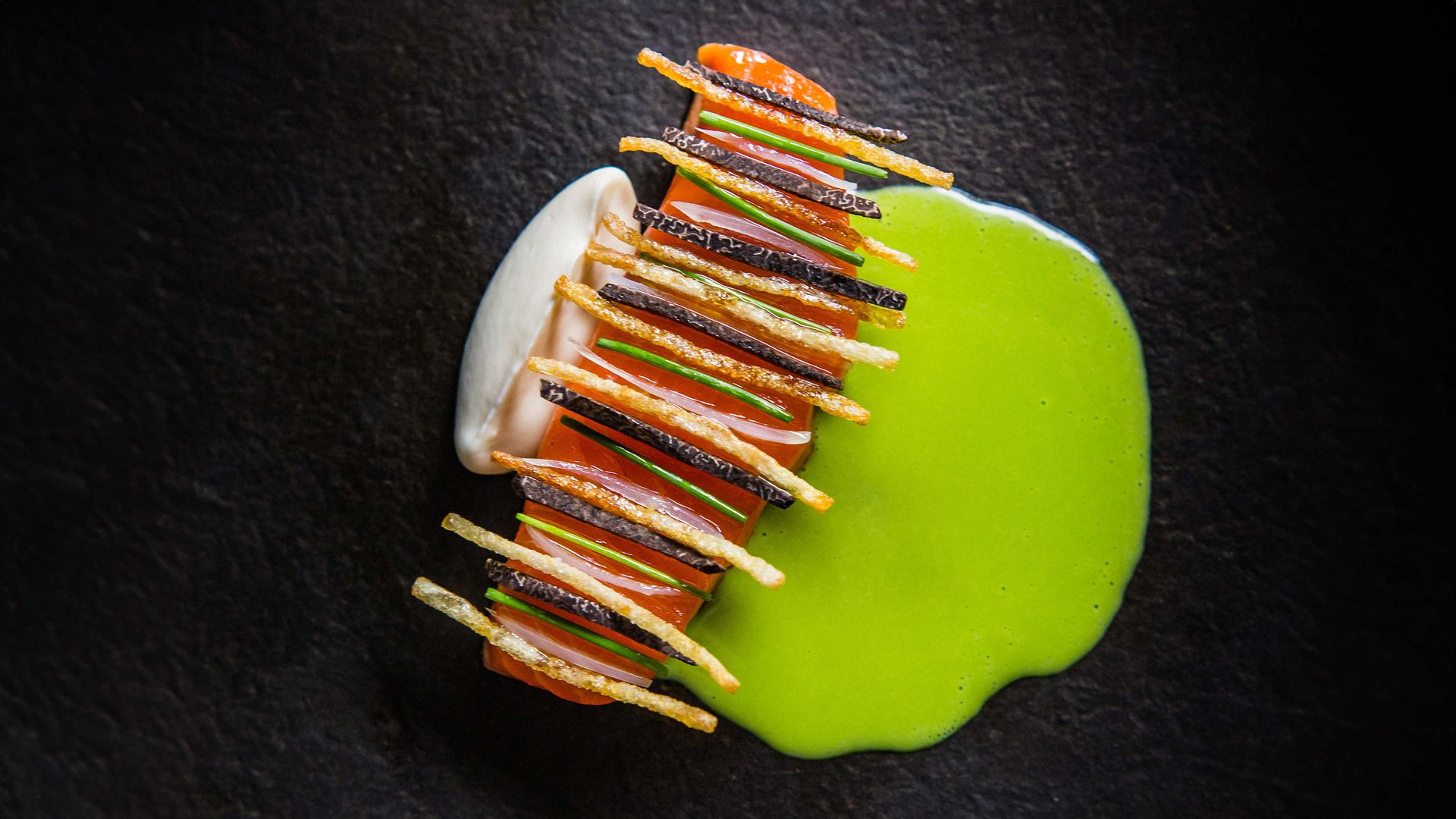 fine dining food close-up