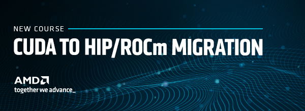 CUDA TO HIP/ROCm MIGRATION
