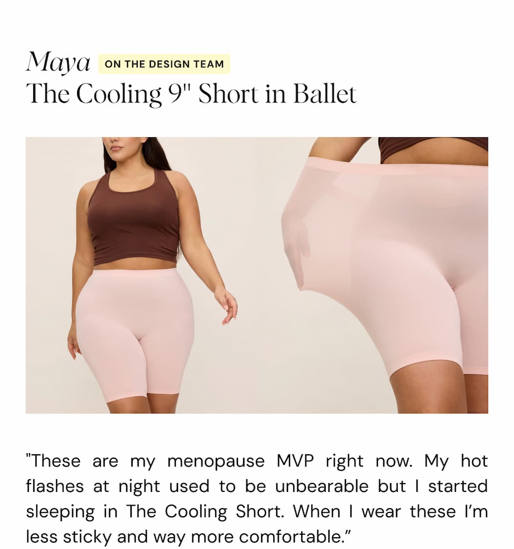 The Cooling 9" Short in Ballet