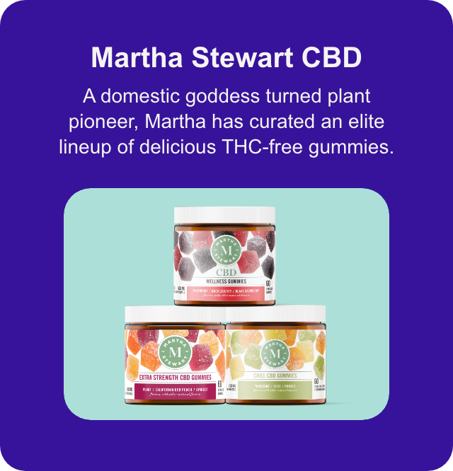 Martha Stewart CBD