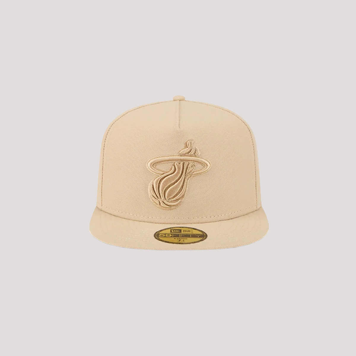 New Era Miami HEAT Tan Fitted Hat