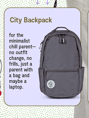 City backpack