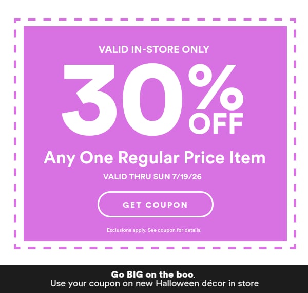 Coupon shown - Click here to get your coupon - Exclusions apply. See coupon for details.