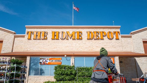 Exterior of a Home Depot appliance store.