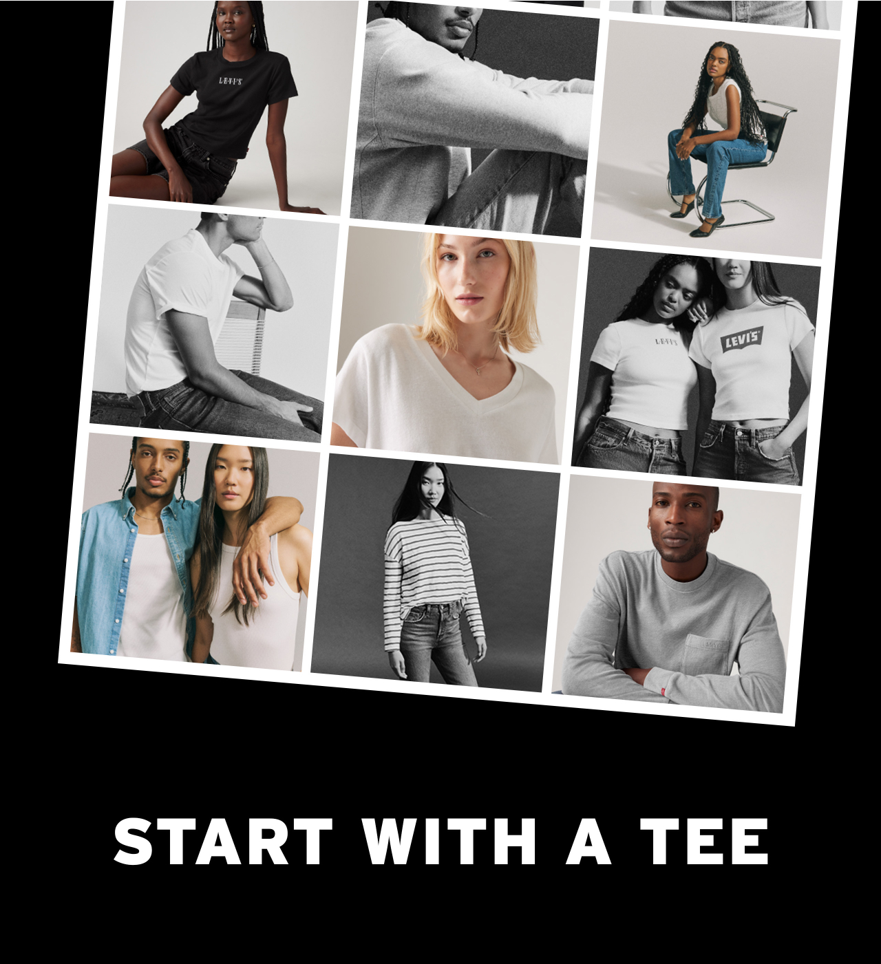 START WITH A TEE